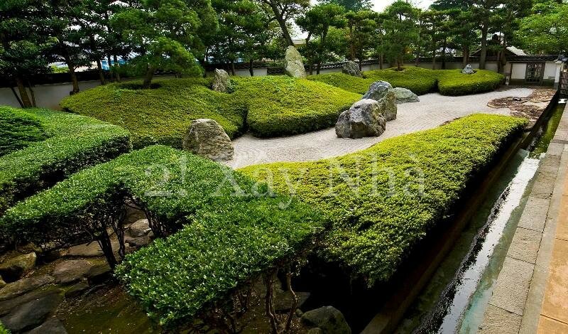 Phong cách thiết kế nhà vườn cổ điển đậm nét truyền thống của Nhật Bản