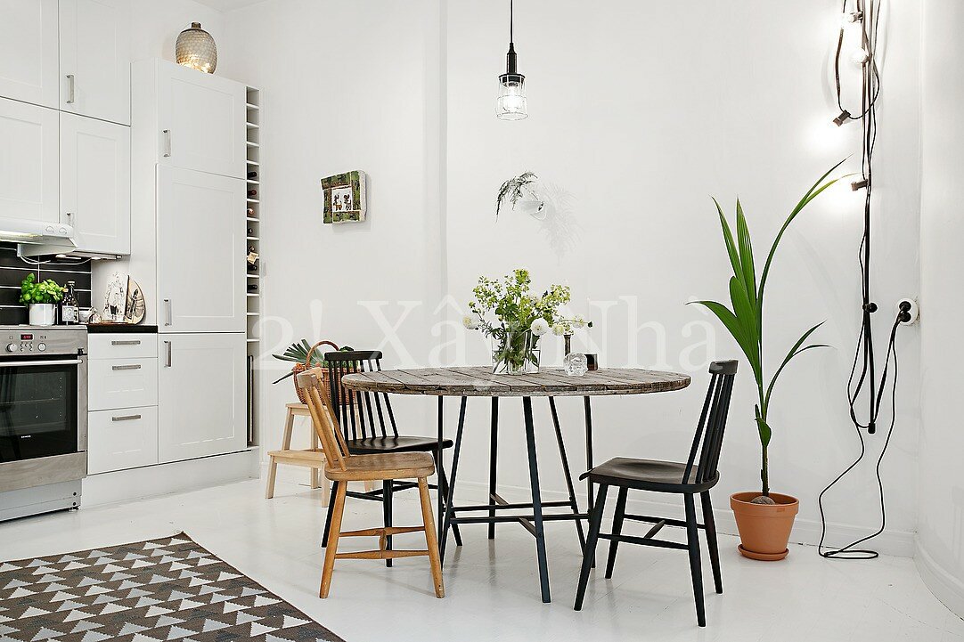 modern crib 19 Scandinavian One Room Apartment Exuding Great Taste and Peaceful Living