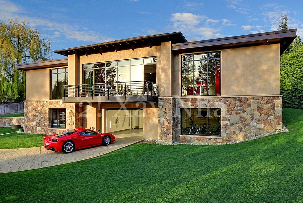 architecture project contemporary house design 2 Bedroom House in Washington Centered Around a 16 Car Garage [Video]