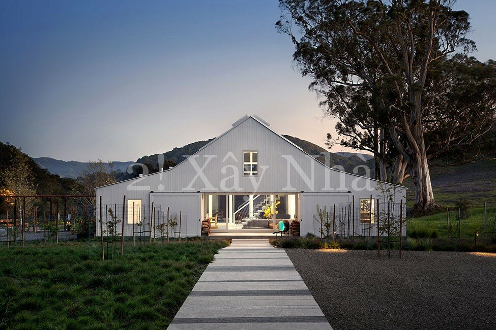 Eco friendly Hupomone Ranch by Turnbull Griffin Haesloop Architects 1 Elegant Eco friendly Ranch in California Reshaping Rural Family Life