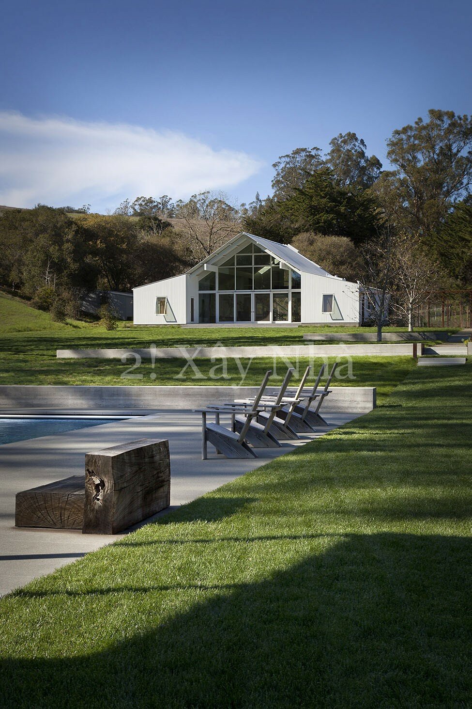 Eco friendly Hupomone Ranch by Turnbull Griffin Haesloop Architects 9 Elegant Eco friendly Ranch in California Reshaping Rural Family Life