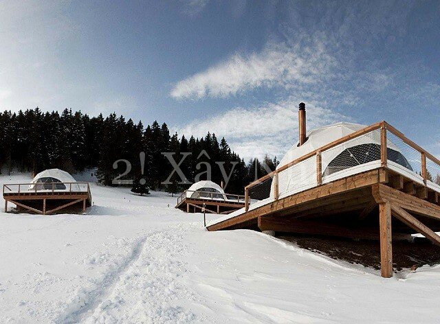 Whitepod Luxury Hotel in Swiss Alps 8